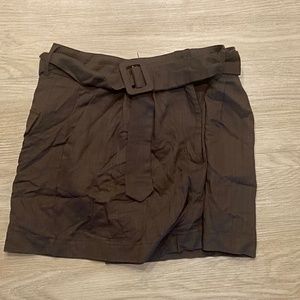HYFVE Belted Olive Shorts Size L